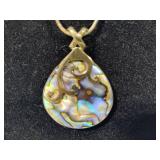 925 Sterling Necklaces & Abalone Pendants