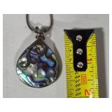 925 Sterling Necklaces & Abalone Pendants