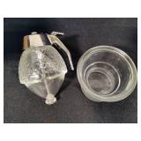 Honey Dispenser, Candle Holder & Two Stoppers