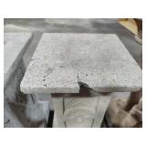 Cement Garden Statue & Pillars