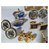 Large Assortment of Men's Cuff Links
