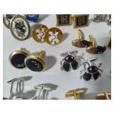 Large Assortment of Men's Cuff Links