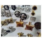 Large Assortment of Men's Cuff Links