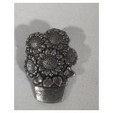 Lot of Brooches & Pins - Some Stamped