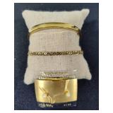 14K GF Bracelets & Earrings