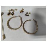 Lot of Gold Tone Costume Jewelry - Napier, Lauren Conrad, Avon & More!