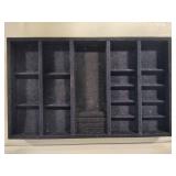 Velvet Lined Jewelry Drawer Insert