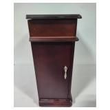 Wooden Jewelry Box Loaded with Jewelry