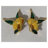 Hummingbird Pendant & Earrings Set