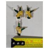 Hummingbird Pendant & Earrings Set