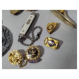 Assortment of Men's Accessories, Medals & Pins