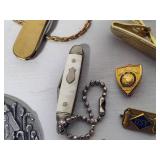 Assortment of Men's Accessories, Medals & Pins