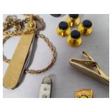 Assortment of Men's Accessories, Medals & Pins