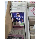 Large Assortment of Football & Hockey Cards