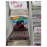 Large Assortment of Football & Hockey Cards