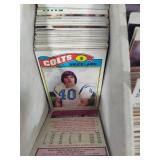 Large Assortment of Football & Hockey Cards