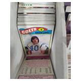 Large Assortment of Football & Hockey Cards