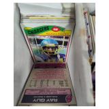 Large Assortment of Football & Hockey Cards