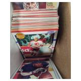 Large Assortment of Football & Hockey Cards