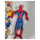 Vintage He-Man, Spiderman & Pirate Figures/Toys