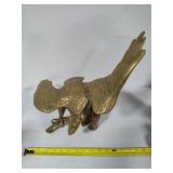 Vintage Brass Eagle Sculpture