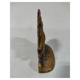Vintage Cast Iron Metal Door Stop/Book End