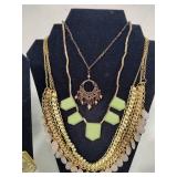 Lot of Statement Costume Necklaces