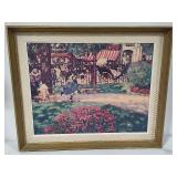 Albert Andre Place des Batignolles Framed Art