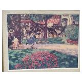 Albert Andre Place des Batignolles Framed Art