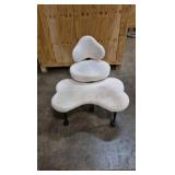 rolling dog grooming chair