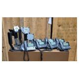 telephones and monitor stands