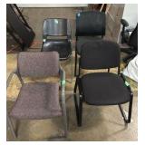 assorted waiting room chairs