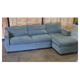 crate & barrel sectional couch