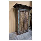 rustic cabinet