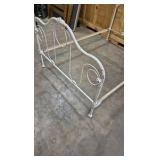 vintage metal bed frame
