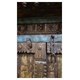 rustic cabinet