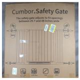 Cumbor Baby & Pet Safety Gate Fits 29' to 40' Spaces $69.99 Retail - Brand New