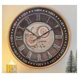 24' Decorative Wall Clock $89.99 Retail - Brand New