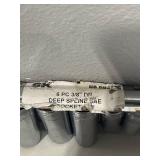 Brand New 6pc 3/8" Drive Universal Spline Socket Set