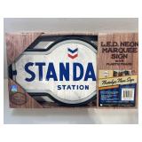 Standard Station Lighted Sign