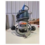 BOSCH corded fixed base Router and Wrenches