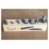 Router drill bits, Bosch router collet, Pocket cutter