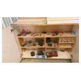 Shaper Cutter Heads in portable custom-made Cabinet includes cutting tools
