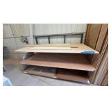 Horizontal Steel Rack With Wood