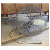 Industrial Dayton oscillating fan
