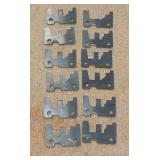 (4) Unimerco woodcutter heads w/ profile knives