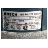 BOSCH Router &  wrenches