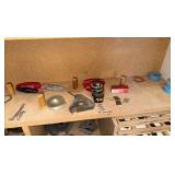 Shaper Cutter Heads in portable custom-made Cabinet includes cutting tools