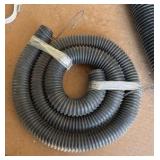 Plastic flexible hoses, 2 dust collection hoods