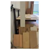 Horizontal Steel Rack With Wood
